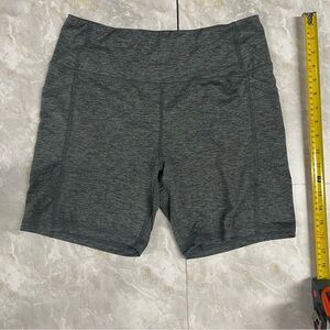 Avia Gray Performance Bike Shorts